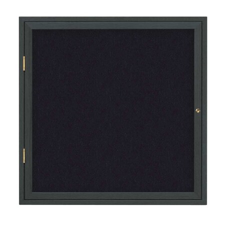 United Visual Products Board, 24x36, Black/Marble UVRDS23EZ-MARBLE-BLACK